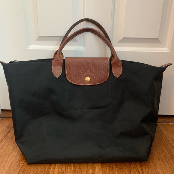 Longchamp Black Tote - Picture 1 of 9